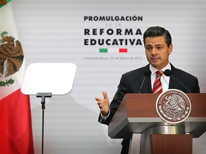 Enrique Peña Nieto, educación de calidad.